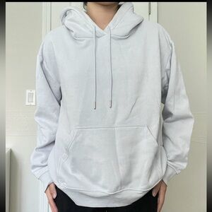 H&M light blue periwinkle hoodie